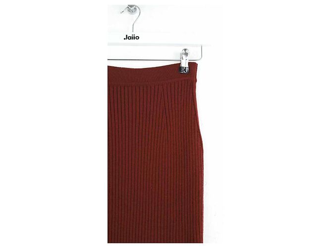 Chloé Falda de lana marrón Castaño - vista 2