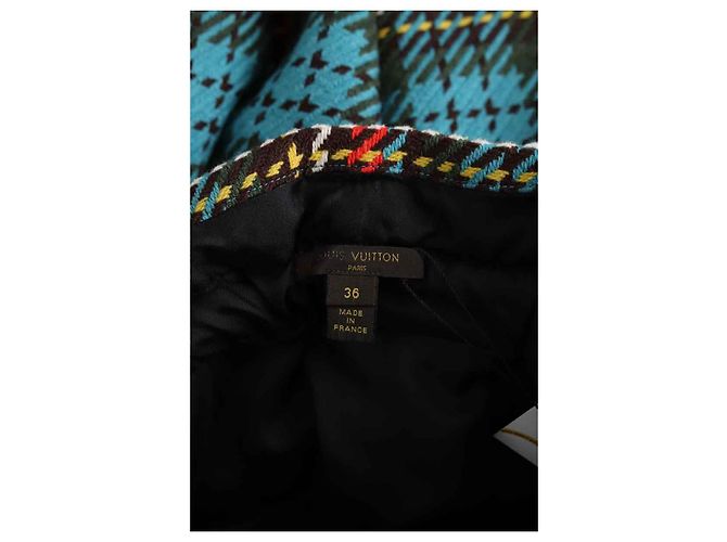 Louis Vuitton Bunte Wollrock Mehrfarben - Ansicht 5