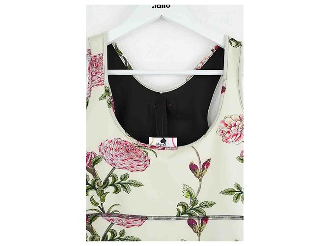 Giambattista Valli Top beige sin mangas - vista 2