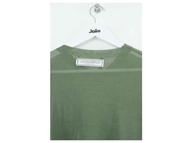 Jacquemus Pull kaki - vue 4
