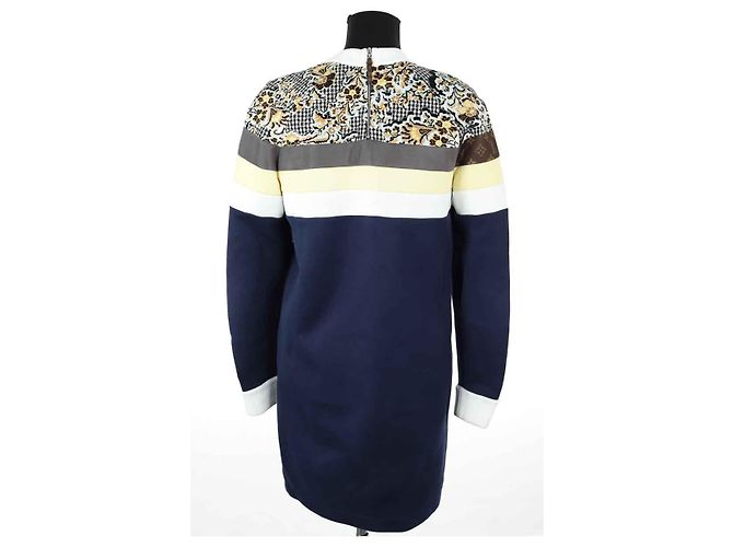 Vestido Louis Vuitton de algodón azul - vista 4