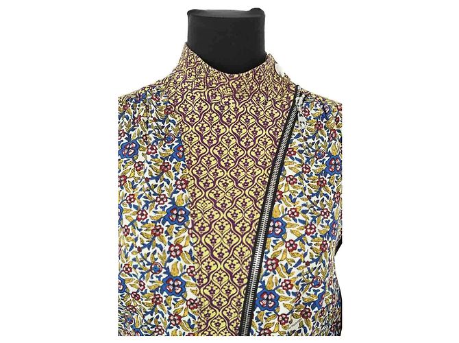Louis Vuitton Abito in seta multicolore - vista 2