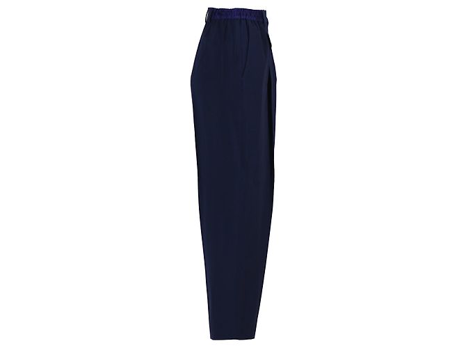 Acne Studios Milica Wool-Blend Pants Navy - view 2
