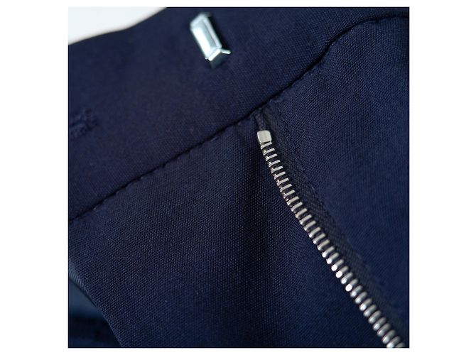 Acne Studios Milica Wool-Blend Pants Navy - view 5