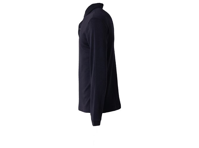 Navy Cashmere Polo von Giorgio Armani Schwarz - Ansicht 2
