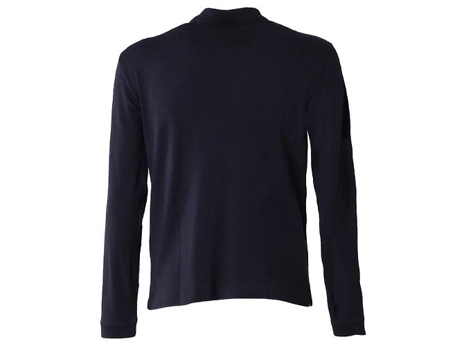 Navy Cashmere Polo von Giorgio Armani Schwarz - Ansicht 3