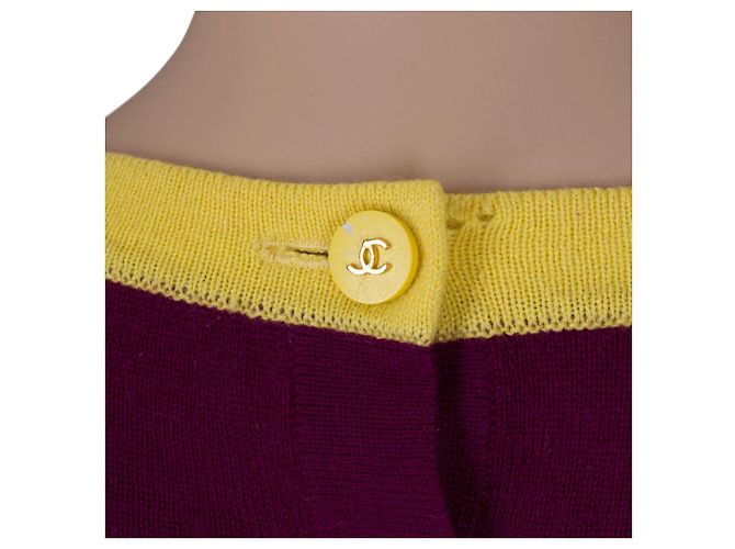 CHANEL Kleid aus lila Wolle - 102245 - Ansicht 11