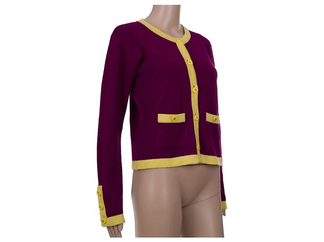 CHANEL Kleid aus lila Wolle - 102245 - Ansicht 2