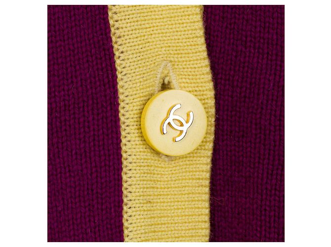 CHANEL Kleid aus lila Wolle - 102245 - Ansicht 4