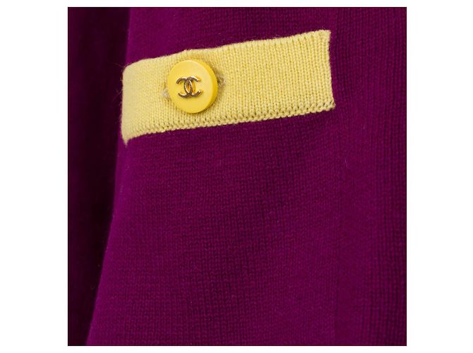 CHANEL Kleid aus lila Wolle - 102245 - Ansicht 5