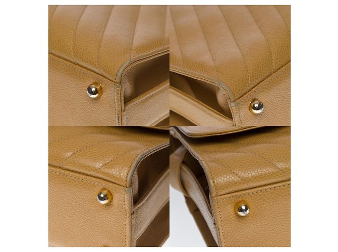 Borsa CHANEL in Pelle Beige - 103014 - vista 2