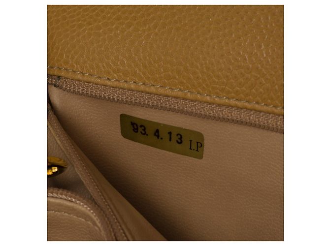 Borsa CHANEL in Pelle Beige - 103014 - vista 9