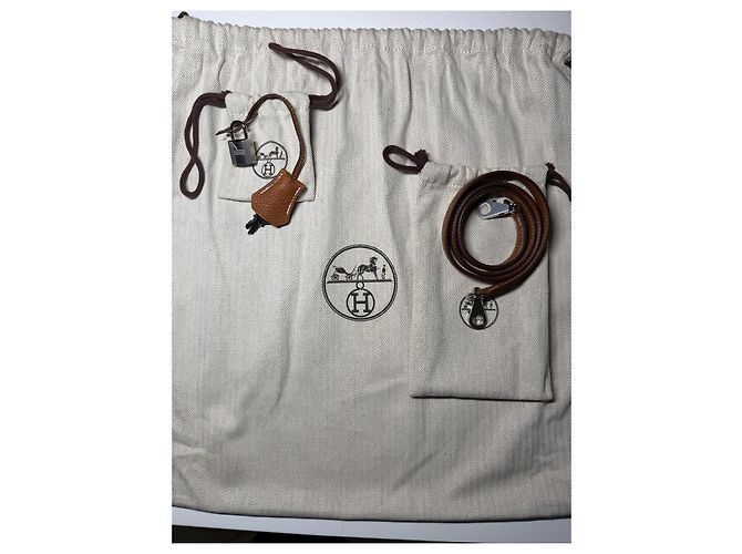 Hermès Kelly 28 Togo Gold Palladium Kamel - Ansicht 12
