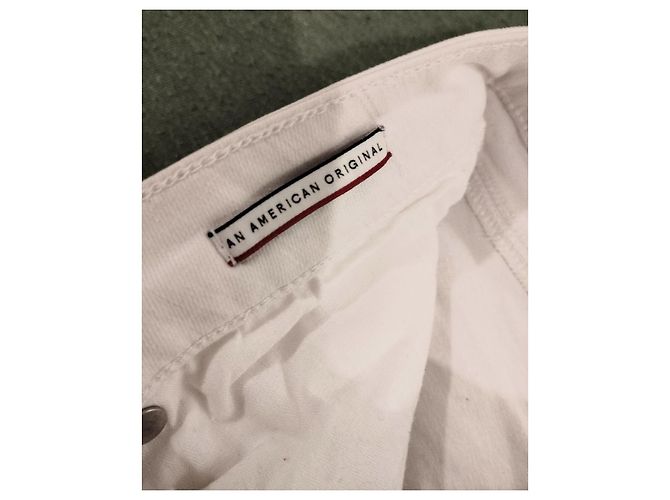 Jeans Slim de Cintura Media Tommy Hilfiger Naomi W28 L34 Blanco - vista 12