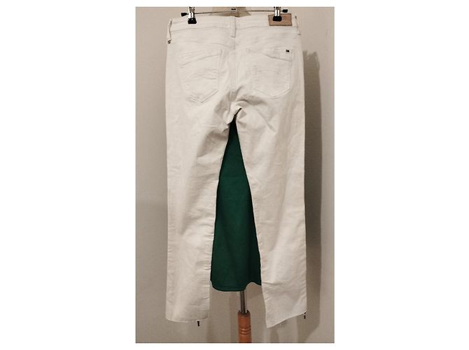 Jeans Slim de Cintura Media Tommy Hilfiger Naomi W28 L34 Blanco - vista 15