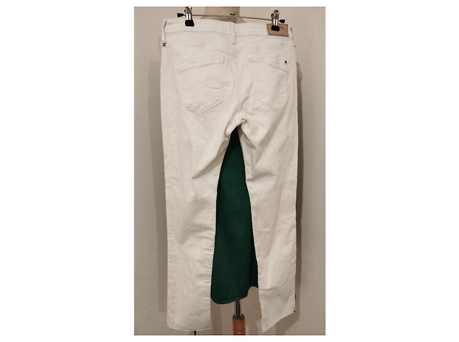 Jeans Slim de Cintura Media Tommy Hilfiger Naomi W28 L34 Blanco - vista 5