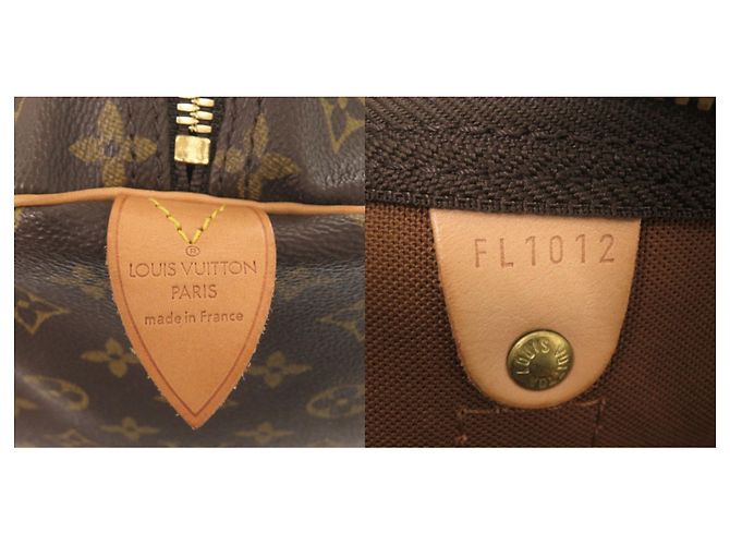 Borsa Boston Keepall 60 Monogram Louis Vuitton Marrone - vista 10