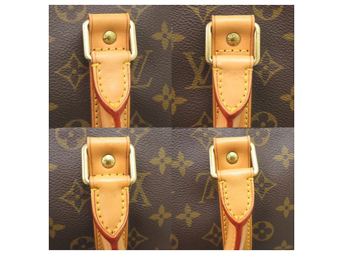 Borsa Boston Keepall 45 Monogram Louis Vuitton Marrone - vista 7