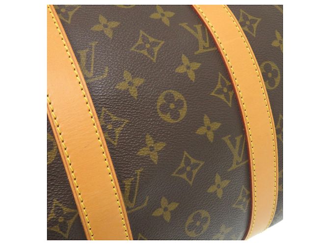 Borsa Boston Keepall 45 Monogram Louis Vuitton Marrone - vista 8