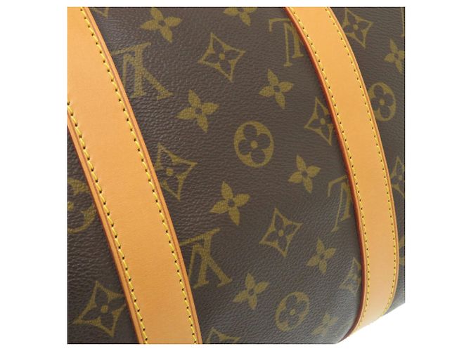 Borsa Boston Keepall 45 Monogram Louis Vuitton Marrone - vista 9