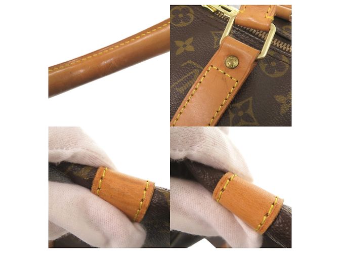 Louis Vuitton Keepall 45 Monogram Boston Bag Brown - view 10