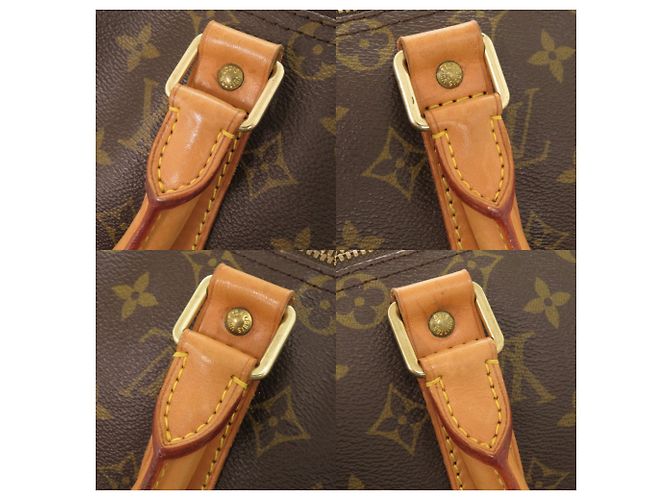 Louis Vuitton Keepall 45 Monogram Boston Bag Brown - view 9