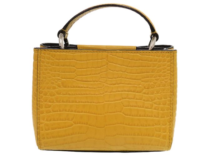 Borsa Varenne 2 in 1 di Jimmy Choo Marrone Giallo - vista 2