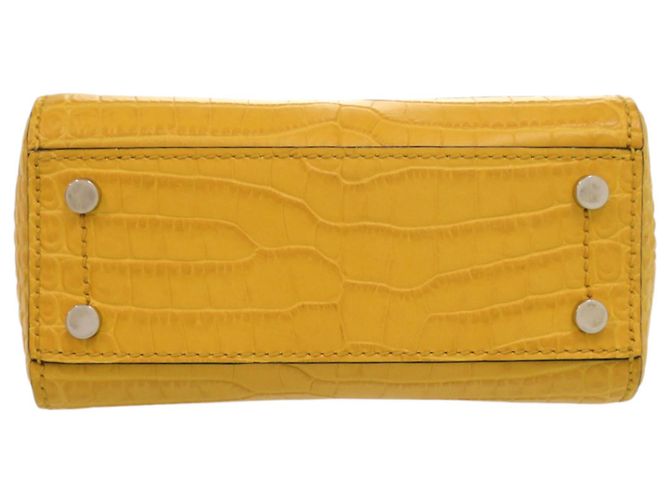 Borsa Varenne 2 in 1 di Jimmy Choo Marrone Giallo - vista 5