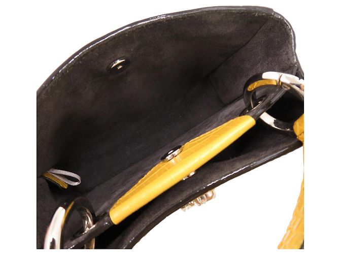Borsa Varenne 2 in 1 di Jimmy Choo Marrone Giallo - vista 8