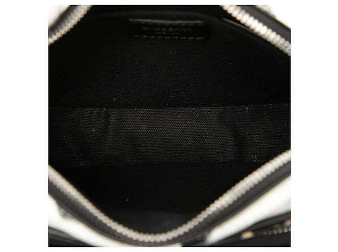 Burberry Brown Leopard Printed Leather Camera Bag - view 4