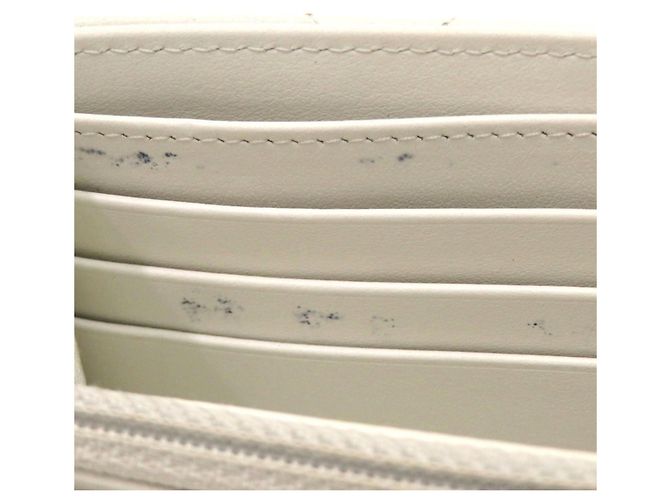 Cartera Larga Chanel 19 en Piel de Cordero Blanco - vista 4