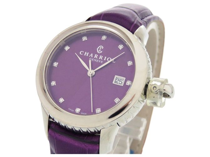 Autre Marque Charriol Columbus Diamant-Armbanduhr - Ansicht 2