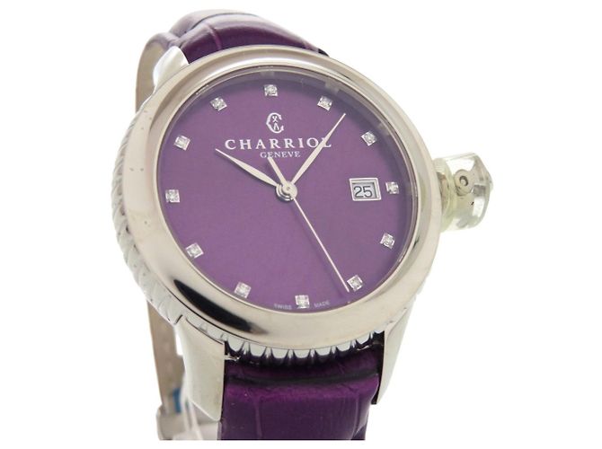 Autre Marque Charriol Columbus Diamant-Armbanduhr - Ansicht 3