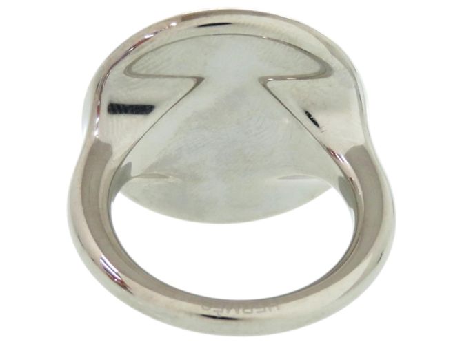 Ring Anello Scarf Collier de Chien in Argento Hermès - vista 2