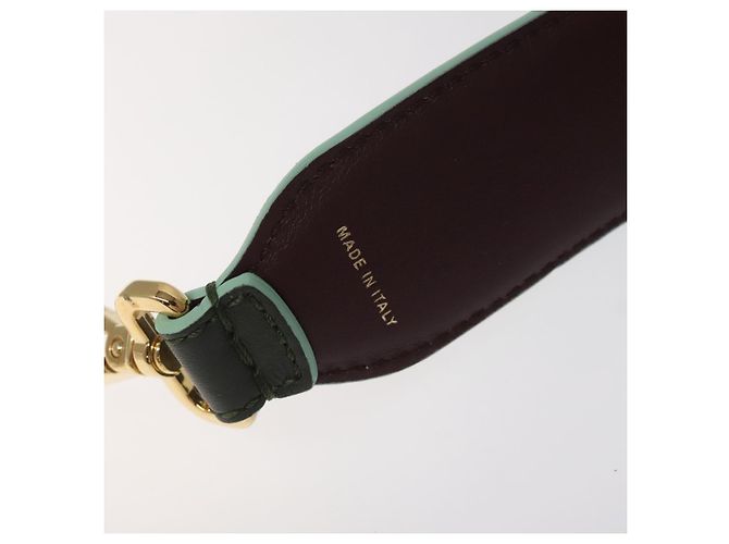 Fendi Strap You Shoulder Strap Leather Green - view 6