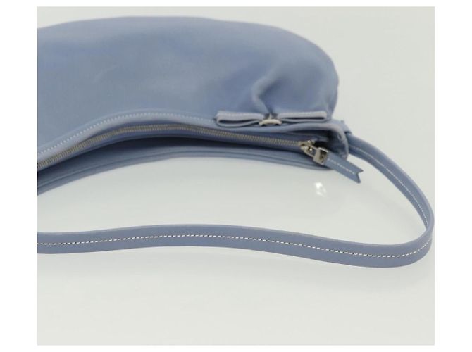 Salvatore Ferragamo Vala Leather Blu - vista 7