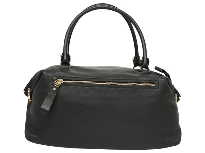 Salvatore Ferragamo Gancini Leather Nero - vista 2