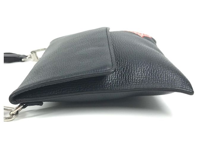 Pochette Trio della Collezione LV Squared di Louis Vuitton M81013 Nero Monogramma - vista 5