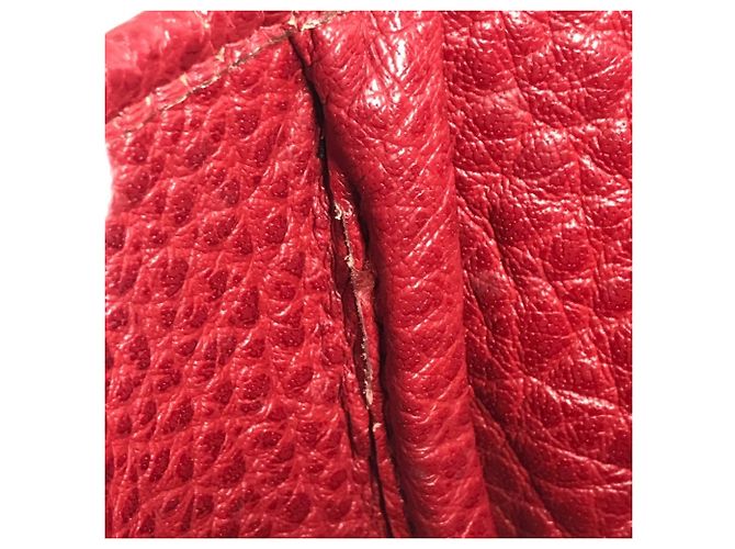 Hermès HERMES Gallop Check Tragetasche Rot Grün Gelb - Ansicht 14