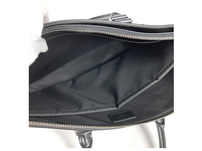 Borsa a tracolla Anton Damier Graphite Louis Vuitton Nero - vista 13