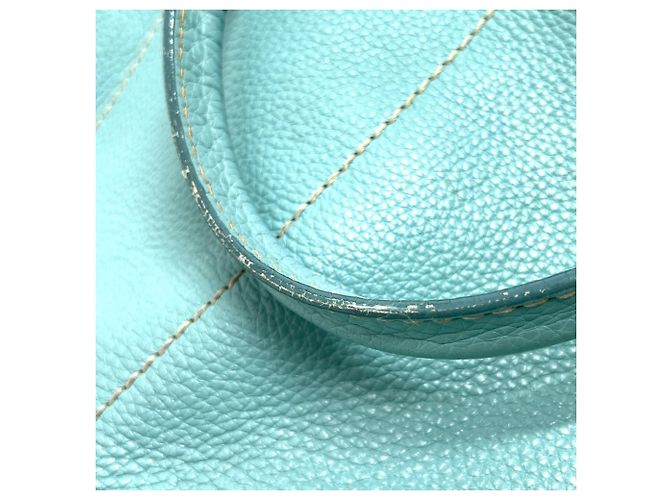Bolsa tote de canapa azul BN1872 da Prada - vista 17