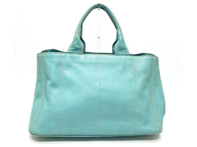 Bolsa tote de canapa azul BN1872 da Prada - vista 2