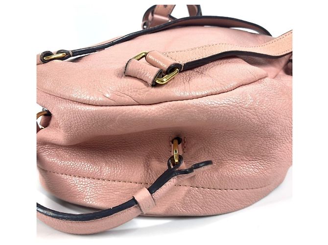 Zaino Sorbonne in Monogram Empreinte Louis Vuitton Rosa - vista 11