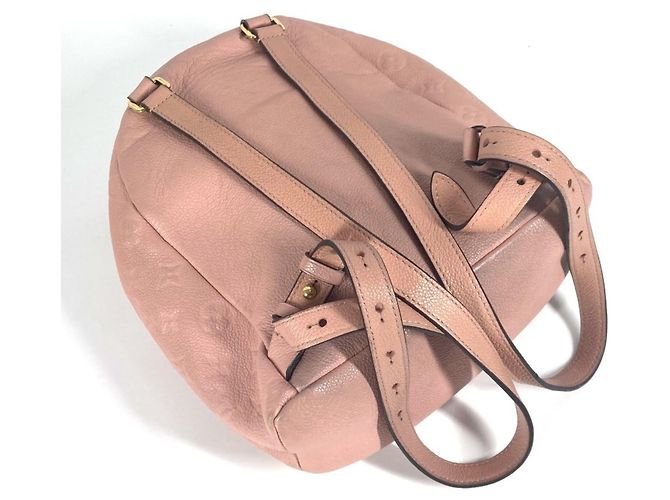 Zaino Sorbonne in Monogram Empreinte Louis Vuitton Rosa - vista 12