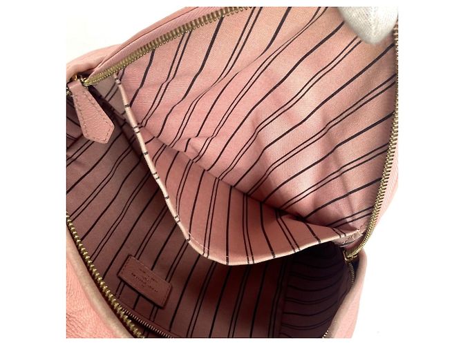 Zaino Sorbonne in Monogram Empreinte Louis Vuitton Rosa - vista 17