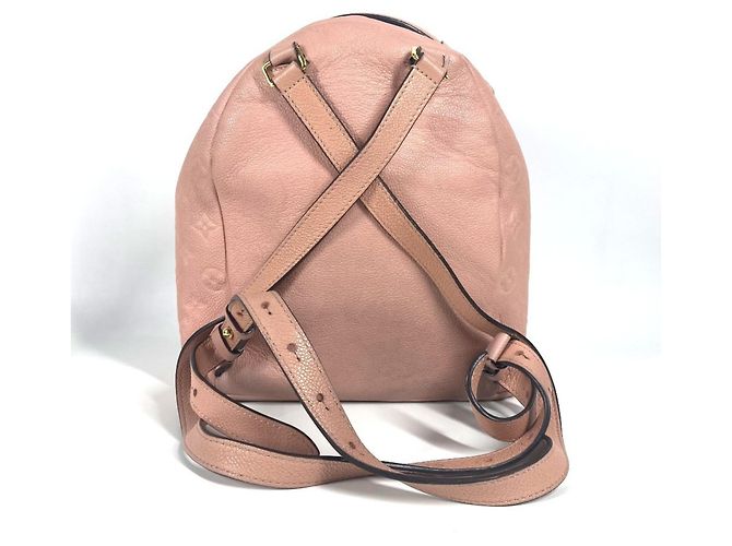 Zaino Sorbonne in Monogram Empreinte Louis Vuitton Rosa - vista 2