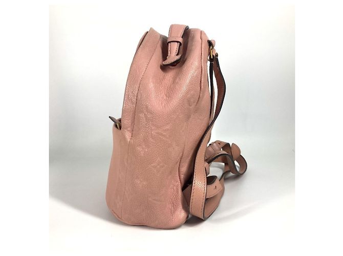 Zaino Sorbonne in Monogram Empreinte Louis Vuitton Rosa - vista 3