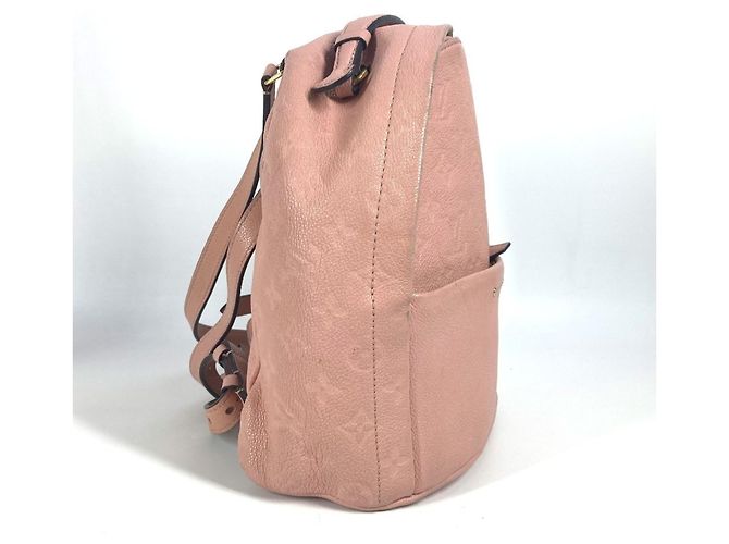 Zaino Sorbonne in Monogram Empreinte Louis Vuitton Rosa - vista 4
