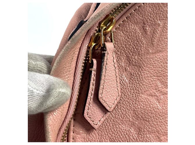 Zaino Sorbonne in Monogram Empreinte Louis Vuitton Rosa - vista 8
