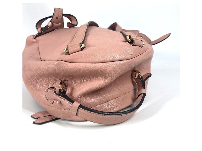 Zaino Sorbonne in Monogram Empreinte Louis Vuitton Rosa - vista 9